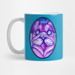 Pugly in Pink Mug